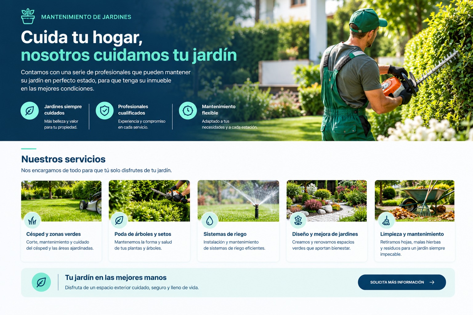 Mantenimiento de jardines